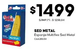 Diarco Sed metal esponja multiflex sed metal oferta