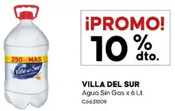 Diarco Villa del sur agua sin gas oferta