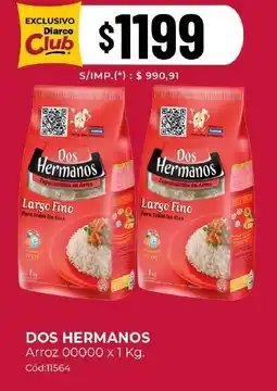 Diarco Dos hermanos arroz 00000 oferta