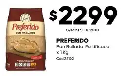 Diarco Preferido pan rallado fortificado oferta