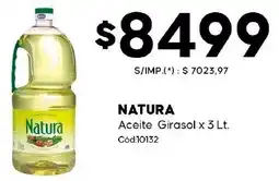Diarco Natura aceite girasol oferta