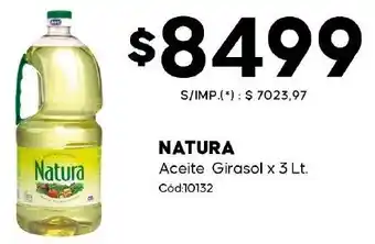 Diarco Natura aceite girasol oferta