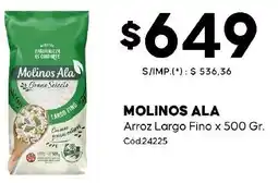 Diarco Molinos ala arroz largo fino oferta
