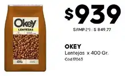 Diarco Okey lentejas oferta