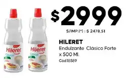 Diarco Hileret endulzante clásico forte oferta