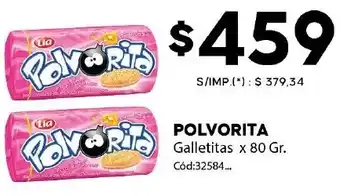 Diarco Polvorita galletitas oferta