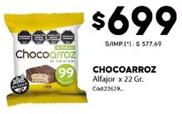 Diarco Chocoarroz alfajor oferta