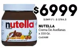 Diarco Nutella crema de avellanas oferta