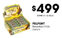 Diarco Felfort bananita oferta
