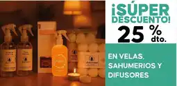Diarco En velas, sahumerios y difusores oferta