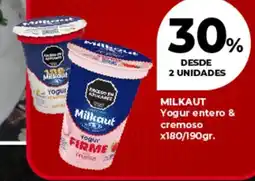 Supermayorista Vital Milkaut yogur entero & cremoso oferta