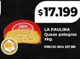 Supermayorista Vital La paulina queso pategras oferta