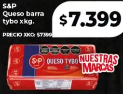 Supermayorista Vital S&p queso barra tybo oferta