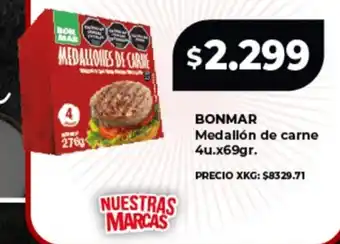 Supermayorista Vital Bonmar medallón de carne oferta