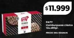 Supermayorista Vital Paty hamburguesa clásica oferta