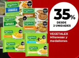 Supermayorista Vital Vegetalex milanesas y medallones oferta