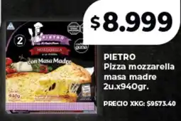 Supermayorista Vital Pietro pizza mozzarella masa madre oferta