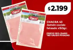 Supermayorista Vital Chacra 43 jamón cocido feteado oferta