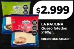Supermayorista Vital La paulina queso fetedos oferta