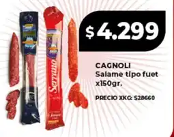 Supermayorista Vital Cagnoli salame tipo fuet oferta
