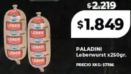 Supermayorista Vital Paladini leberwurst oferta