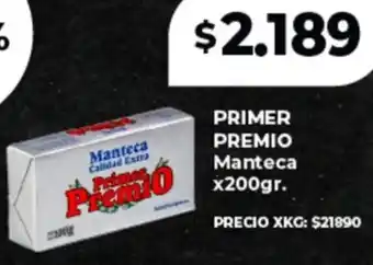 Supermayorista Vital Primer premio manteca oferta