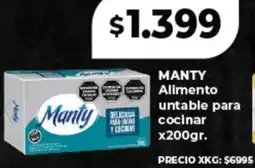 Supermayorista Vital Manty alimento untable para cocinar oferta