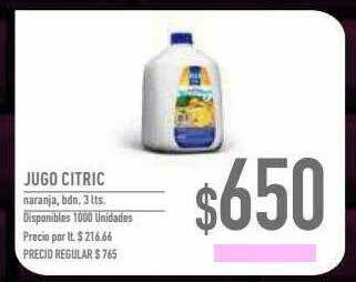 Supermercados Vea Jugo Citric oferta