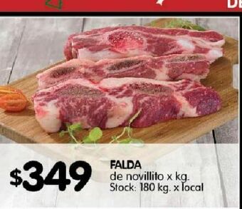 Disco Falda de novillito oferta