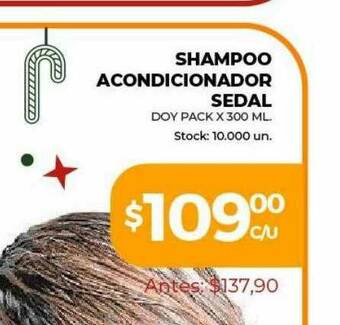Super MAMI Shampoo Acondicionador Sedal oferta
