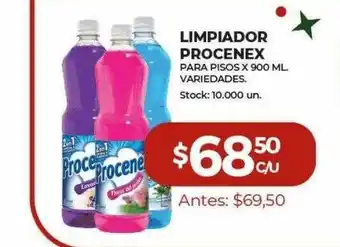 Super MAMI Limpiador Procenex Para Pisos oferta