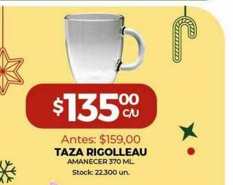 Super MAMI Taza Rigolleau Amanecer oferta