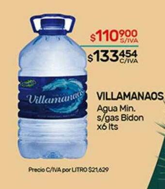 Nini Mayorista Villamanaos Agua Min S Gas Bidon oferta
