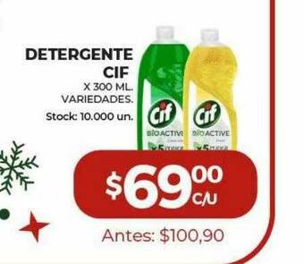 Super MAMI Detergente Cif oferta