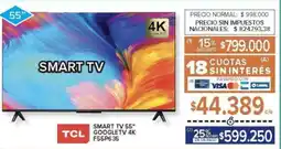 Carrefour Tcl smart tv 55" oferta