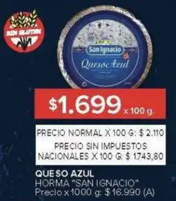 Carrefour Epuyen queso azul horma oferta