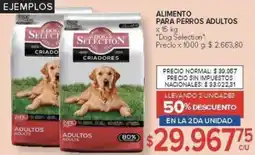 Carrefour Dog selection alimento para perros adultos oferta