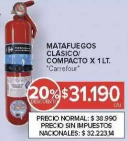 Carrefour Carrefour matafuegos clásico! compacto oferta