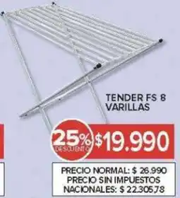 Carrefour Tender fs 8 varillas oferta