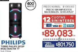 Carrefour Philips torre oferta