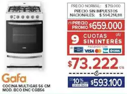 Carrefour Gafa cocina multigas oferta