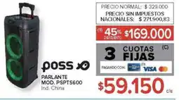 Carrefour Poss parlante oferta