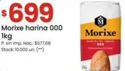 Changomas Morixe harina 000 oferta