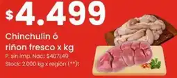 Changomas Chinchulín ó riñon fresco oferta