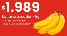 Changomas Banana ecuador oferta