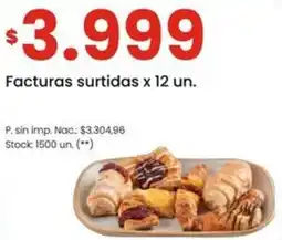 Changomas Facturas surtidas oferta