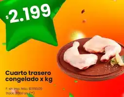 Changomas Cuarto trasero congelado oferta