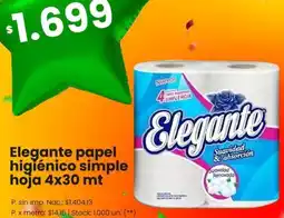 Changomas Elegante papel higiénico simple hoja oferta