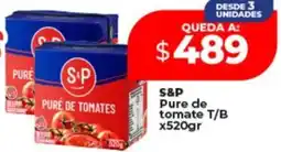 Supermayorista Vital S&p pure de tomate t/b oferta