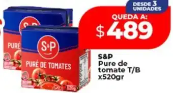 S&p pure de tomate t/b